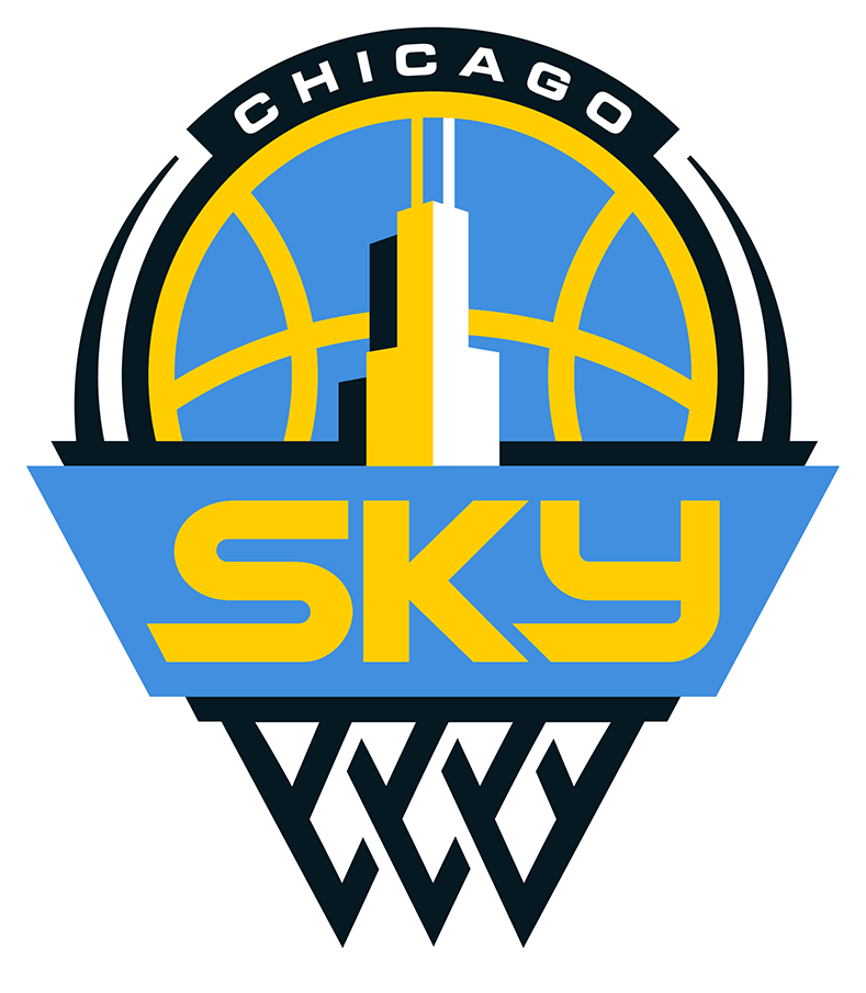 Chicago Sky 2019-Pres Primary Logo iron on transfers for T-shirts